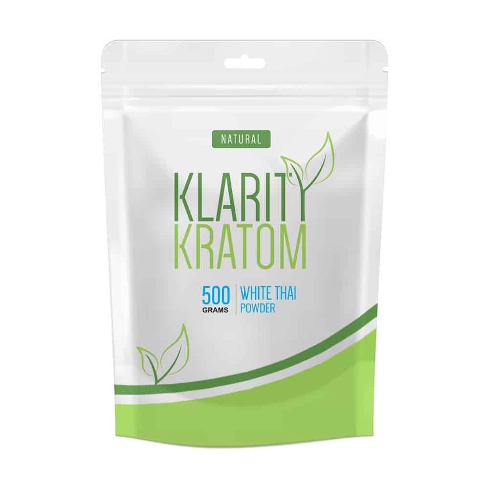 Klarity Kratom White Thai Powder 500 Grams